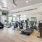 a gym with exercise equipment